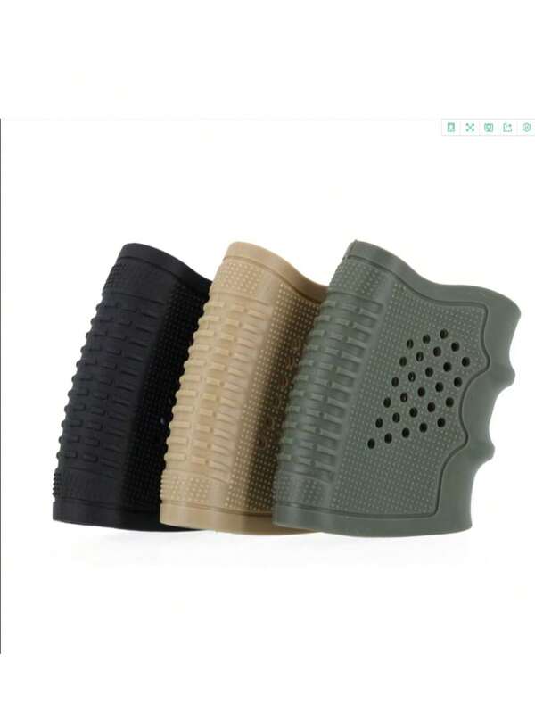 1 pièce Poignées en caoutchouc antidérapantes pour G17, G18, G19, M4 Couvre-mains en caoutchouc doux universel