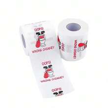 1 rouleau de papier hygiénique imprimé avec le Père Noël et le bonhomme de neige - à double usage comme papier toilette de Noël et essuie-tout jetable de cuisine. Serviettes en papier rouleau de Noël pour la décoration et la mise en place de table de fête, vaisselle jetable pour les fournitures de fête de Noël