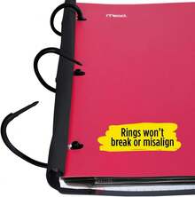 Five Flex Hybrid NoteBinder- Cuaderno y carpeta en, Negro, 11 1/2 x 10 3/4 - Negro - - Ver 5