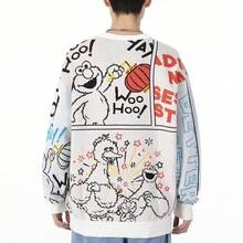 Adidas Sweater Unisex  Co-Branded Pullover Sweater - White - View 3