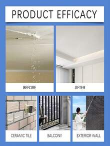 2pcs/Set Transparent Waterproof Sealant Glue, Quick Filling Invisible Sealant Glue For Construction And Home Use