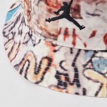 Jordan Unisex U J APEX BUCKET PLYGRND Hat, Bucket Hat IF1538-133 - Beige - View 4