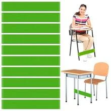 1/4/8/12Pcs Chair Bands For Fidgety Feet – Durable Elastic Classroom & Office Foot Bands, ADHD Focus Tools For Teens And Adults, Sensory Fidget Aid, Flexible Seating Bands For Chairs, Stress Relief And Concentration Support - Green - View 2