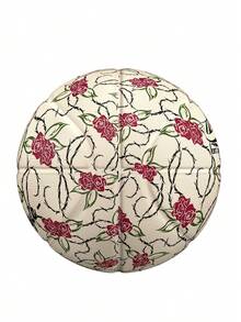 veidoorn 1 pieza Baloncesto de goma de la serie Rosa, talla 7 estándar, para entrenamiento en interiores y exteriores, con absorción de humedad y resistencia al desgaste, regalo perfecto para novia/novio - Mi Hong - Ver 5