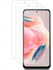 3 件装小米红米高清钢化玻璃屏幕保护膜、高铝硬化玻璃膜、防爆、防刮、防指纹、防油、触感顺滑、触感灵敏、小米红米手机配件、电镀高清显示屏、高透明度、防眩光、硬化、增强透明度膜（适用于小米红米）-防碎保护、硬包装 - 白色 - 查看 62