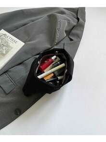 Autumn/Winter New Corduroy Large Capacity Clutch Bag, Fashion Versatile Party Makeup Bag