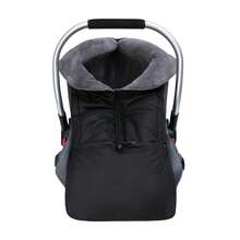 Baby Stroller Bassinet Sleeping Bag With Detachable Windproof Foot Cover, Padded Stroller Footmuff For Warmth