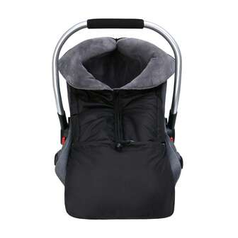 Baby Stroller Bassinet Sleeping Bag With Detachable Windproof Foot Cover, Padded Stroller Footmuff For Warmth