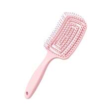 2 piezas/1 pieza Cepillo de masaje flexible de unicolor con diseño hueco, adecuado para hombres y mujeres, peine multifuncional para cabello húmedo o seco, apto para todo tipo de cabello, regalo del Día de la Madre, regalo para amigos, novio y novia, regalo familiar, artículos esenciales de viaje, artículos esenciales de viaje, peinado, peluquería, cepillo de pelo, cepillo para peinado hacia atrás, cepillo de estilo, cepillo para cabello rizado, cepillo de bordes, peine, cepillar el cabello, juego de cepillos de pelo, peinar el cabello, peine para rizos, cepillo desenredante, cepillo de pelo para mujer, cabello, viaje, productos para el cabello, herramientas para el cabello, artículos para el cabello, barbero, accesorios de barbero, barbería, equipo de peluquería