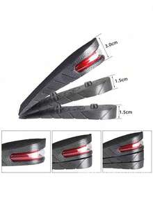 Plantillas de suela de aire invisibles y cómodas que aumentan la altura, con múltiples capas, extraíbles y ajustables de longitud completa/media, que absorben los golpes, para hombres y mujeres. Aislamiento, Día de San Valentín, Cachorro, Carnaval, Zapatos, Selecciones de primavera y verano, Regalos para damas de honor, Habitación, Decoración de dormitorio, Playa, Viaje, Para hombres, Para mujeres, Vacaciones, Cosas lindas - Multicolor - Ver 4