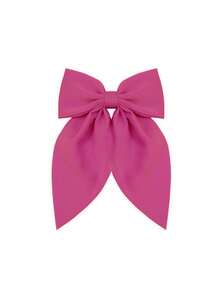 10pcs Random Color Hair Bows Clips For Women, Black Bow White Bow Pink Bows Bow Hair Clips For Women Ribbons Bow Barrettes Satin Hair Bows Long Tail Clips On Bows Party Hair Accessories Valentine's Day Valentines Claw Clips Christmas Gift