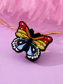 1/5/10pcs Fashionable Cartoon Halloween Cross PVC Soft Rubber DIY Accessories For Beading, Suitable For Family, Couples, Friends Handmade Jewelry Making Pendant, Necklace, Earrings, Keychain, Phone Chain, Decorative Gifts