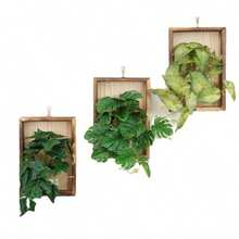 1 Stück nordischer Stil massiv Holz Wandhänger, multifunktionale Aufbewahrungsablage + Hanffaser Blumentasche, Balkon & Wohnzimmer Ecke Wanddekoration, dient auch als Mini-Pflanzer & kreative Fotorahmen, Raumdekoration, Schlafzimmerdekoration, Heimdekoration, Schlafzimmerzubehör, Wandfotorahmen, Hochzeitsdekoration.