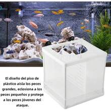 EstiloTendenciaTHJOPOKEEL Caja De CríA De Peces De Acuario, Caja De IncubacióN De Aislamiento De Peces Caja De CríA De Criadero De Peces Para Pecera De (PequeñO)Calidad PremiumVersióN Mejorada