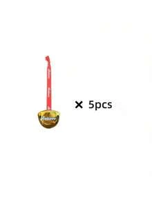 10pcs Christmas Sleigh Bell With Red Ribbon - 1.5 Inch Mini Metal Bells, Suitable For Tree, Wedding, Shower And Party Decoration Home Decor Christmas Decorations Room Decor Winter Christmas Decorations Home Christmas Gifts Christmas Decor - Multicolor - View 9