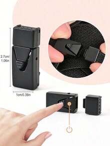 1pair Elastic No-Tie Shoe Laces With Switch Button, Black, Fits For Sneakers, Sports Shoes, Casual Shoes,White Shoes,Basketball Shoes, Trainers Running Shoes Summer - 黑色 - 查看 4