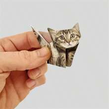 50pcs New DIY Paper Cats Origami Folding Animals - Multicolor - View 8