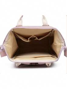 Fashionable Large Capacity Multifunctional Mommy Backpack For Baby Travel, Stylish Maternity Diaper Bag For Outdoor And Travel - Multicolor - View 3