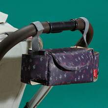 婴儿推车挂袋，便携式多功能防水婴儿车挂袋，储物袋，奶瓶杯袋