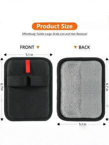 1pc Pet Dog & Cat Deshedding Grooming Glove, Upgraded Reusable Static Pet Hair Remover Glove, Pet Grooming Tool For Clothes, Sofa, Carpet, Car Seat, New Cat Hair Removal Tool - Multicolor - View 2