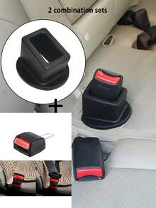 1/2/5 chiếc khóa thắt lưng ghế bằng silicon, giá đỡ khóa, dụng cụ cố định khe dây an toàn ô tô, gia cố khóa ghế ô tô dễ dàng với tới, giữ khóa thẳng đứng, phù hợp với hầu hết giá đỡ khóa khóa ô tô - Nhiều màu - Xem 15