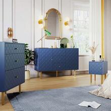 Storage Cabinets - Blue - View 4