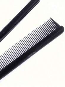 1/2pcs Professional V-Shape Hair Comb - Casual Plastic Styling Comb, Suitable For Straightening And Trimming - Practical Hair Styling Tool