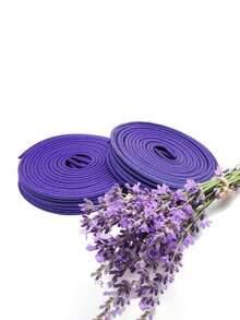 40/200/398pcs Lavender Incense Sticks, Colorful Aromatherapy, Suitable For Home And Office, Long-Lasting Lavender Fragrance, Effectively Removes Odors, Lavender Coil Incense - Multicolor - View 5