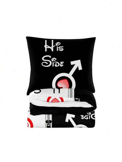 Set biancheria da letto Sidestory, 220x200 con 2 federe 70x80