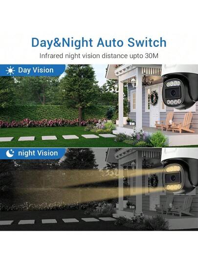 NEW CCTV 8MP AHD PTZ Camera Full Night Vision UTC Coaxial BNC Audio Coax Control TVI CVI 4in1 Analog Security Cameras view 5