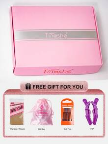 Peluca de cabello humano con frontal de encaje 360 de onda profunda suelta Invisi-Drawstring de Tinashe, sin pegamento, rizado, con densidad del 180% - SNatural - Ver 9