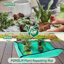 Tapete de jardim grosso à prova d'água, trocador de solo para vasos para plantar flores, suculentas, plantas verdes, acessórios para ferramentas de jardinagem