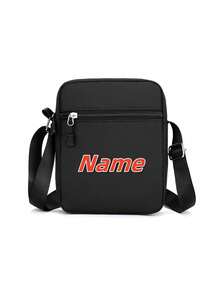 A Custom Chest Bag With A Personalized Name Or Holiday Message. Customize Your Own Bag. Back-To-School Waist For Boys And Girls, Back-To-School Bag, Crossbody Suitable Daily School Trips Vacations, Nylon Zipper Closure - Multicolor - View 12