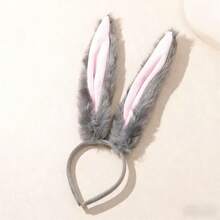 1pc Sexy Bunny Ear Headband Cosplay Accessory - Suitable For Halloween
