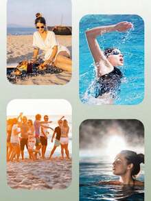 Strapless Sticky Bra |   Invisible Push-Up Adhesive Bra With Strong Hold |   Washable Silicone Backless Bra For Swimwear, Bikinis, Running & All-Day Wear - Clear - 查看 6