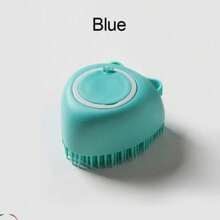 [Gentle Silicone Brush For Dogs]Gentle Silicone Pet Brush For Cats And Dogs - Massage Cleaning, Built-In Shampoo Dispenser, Super Comfortable Massage - Multicolor - View 10