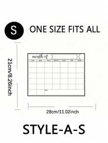Magnetyczny kalendarz suchościeralny do lodówki, magnetyczny kalendarz na białą tablicę do lodówki, miesięczny kalendarz rodzinny z notatkami i menu, magnetyczny kalendarz do lodówki, magnetyczny kalendarz suchościeralny, wystrój kuchni, miesięczny planer do lodówki, akcesoria do lodówki do planowania obowiązków i menu (różne rozmiary) - Wielokolorowe - Zobacz 17