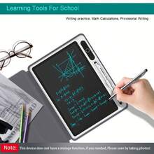 INNoreBoard 便携式 LCD 电子笔记本带保护套 - 可重复使用的手写板，CR2025 电池供电，黑色和玫瑰红色，家庭办公室学校记事板，圣诞礼物，笔记设备，现代平板电脑，电池供电设备，数字记事本，耐用书写表面，专业人士的礼物 - 黑色 - 查看 10