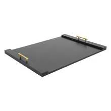 Noodle Board With Handles, 44lbs Stovetop Cover For Gas/Electric Stove, Kitchen Counter Space Saver​, 29.9"L X 21.6"W - 黑色 - 查看 9