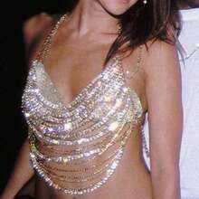 Catena per bikini da donna - Argento - Visualizzare 2