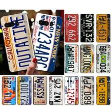 Funda de teléfono para Google Pixel 9 Pro XL 9 8 7 Pro 8A 7A 7 6A 6 Pro Pixel 4 3 XL 5 6 4A, funda con placa de matrícula de coche, compatible con 17 Case, 17 Pro Case, 17 Pro Max Case - Silicona - Ver 3