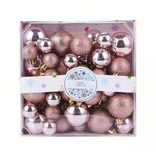 Cele 44 de globuri de Crăciun cu diametrul de 3/4/5 cm nu se sparg ușor. Pandantivele colorate pentru bradul de Crăciun sunt potrivite pentru decorarea petrecerilor festive și a bradului de Crăciun.