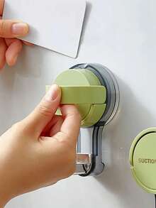 1/3pcs Traceless Hooks, Waterproof Strong Adhesive Hooks, Bathroom And Kitchen Utensil Storage, No Punching And Easy Installation, Outdoor And Seamless Design, Suitable For Outdoor, Kitchen, Door, Home Decoration, Bathroom Accessories, Perchero, Clothes Wall, Hooks, Wall Hooks, Clothes Hangers, Wall Frames, Coat Hooks, Photo Wall Frames - Multicolor - View 5