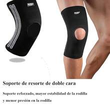 Rodilleras Deportivas de Compresión, Rodillera Ortopedica con Estabilizadores Laterales, Rodilleras de Soporte para Gym, Basquetbol, Voleibol, Correr, Artritis, Desgarro de Menisco, - Extra grande - Ver 3