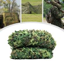 YUNRUX 8 X 8m Camouflage Hunting Net Bundeswehr Camouflage Camo Hunter Flecktarn - Green - View 11
