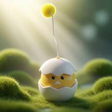 1 Stück 2025 Neue elektrische Schaukel-Katzenspielzeug, bodenbeschwertes Schaukelspielzeug mit Miauen, Katzen-Reizspielzeug - benötigt 2 AAA-Batterien (nicht enthalten)