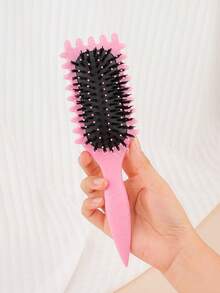 RANCAI 1 Pc Curl Defining Brush For Curly Hair – Detangling & Styling Brush For Women & Men, Defines 2A To 4C Curls, Reduces Frizz, Perfect For Wet & Dry Hair - Multicolor - View 9