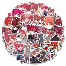 64pcs Kasane Virtual Vocaloid Stickers, Suitable For Decorating Skateboards, Helmets, Mirrors, And Other Items - Multicolor - View 2