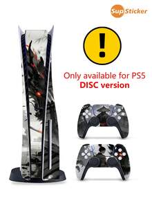 SUPSTICKER 1 miếng dán kiểu mực, miếng dán máy chơi game điện tử họa tiết tự dính chống trầy xước chống thấm nước bóc ra và dán lại được, thích hợp cho máy chơi game và tay cầm, hoàn hảo để làm đẹp, biến đổi và cải tạo, 16,37x11,61 inch - Nhiều màu - Xem 10