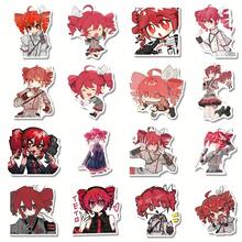 64pcs Kasane Virtual Vocaloid Stickers, Suitable For Decorating Skateboards, Helmets, Mirrors, And Other Items - Multicolor - View 5